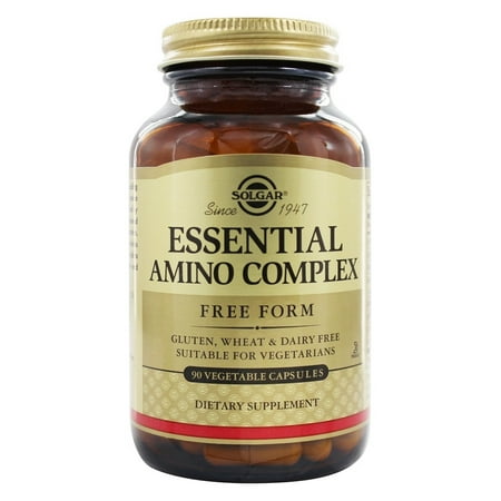 Solgar - Essential Amino Acid Complex Free Form - 90 Vegetarian Capsules