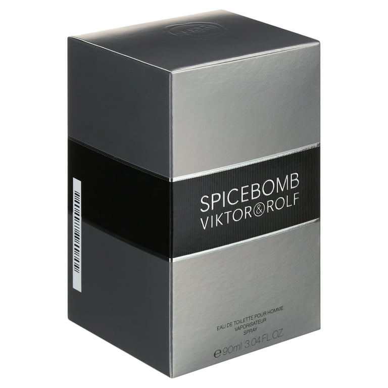 Viktor & Rolf Spicebomb Eau De Toilette Spray for Men, 3.0