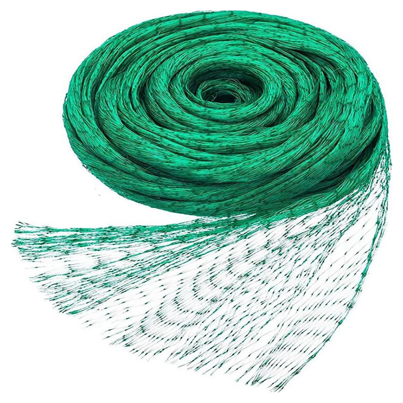 Lunxisen 2 Pcs Garden Netting Plant Protection Barrier Fine Mesh Cover for Fruit Trees Outdoor Gardening Pest Control Bird Netting(4*10m)