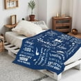 thumbnail image 2 of Brother in Law Gifts, Gifts for Brother-in-Law Christmas Throw Blanket 60"x50", Best Brother in Law Gifts Ideas, Brother in Law Gift from Sister in Law, Brother in Law Xmas Gifts, 2 of 6