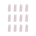 thumbnail image 2 of Transparent Pink Bed Sheet Clips Non Slip Fasteners (4 Pack), By Meiiso, Large Inventory!, 2 of 9
