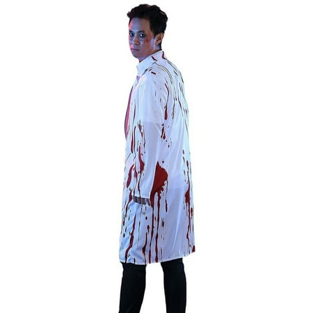 

Doctor Coat Unisex Outfit With Realistic Splatters Academy