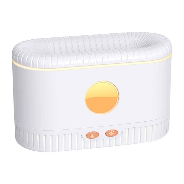Agiferg Colorful Flame Aromatherapy Humidifier Office Home Small Fog Car Aromatherapy Machine