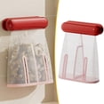 thumbnail image 1 of Storage Containers Set Versatile Mesh Storage Bag Strong Adhesion Wall Mounted Kitchen Storage Bag with Breathable Mesh— No Drilling Required Wide Top Loading Design Instant Bottom Retrieval, 1 of 9