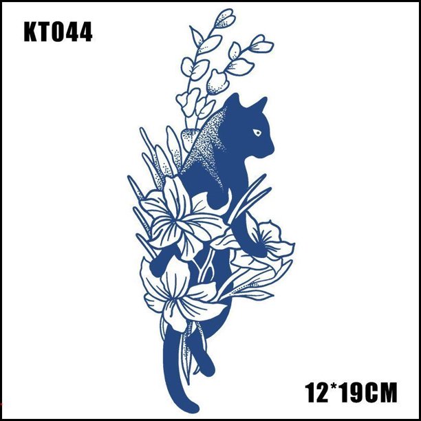 Pegatina Mágica Para Tatuajes Impermeable De 2 Semanas Tatuaje Falso Temporal Minimalista Gao Jiahui unisex