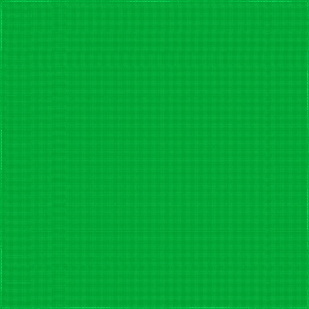 Kelly Green Solid Bandanas Dozen Packed 22x22
