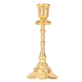 thumbnail image 4 of Candelabro decorativo Nikou candelabro dorado candelabro de pilar de metal vintage, 4 of 9