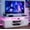 Marble White, variant on Manxile Mid Century Modern TV Console for Living Room Bedroom, Wood Entertainment Center with Storage and Shelves, Walnut