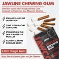 thumbnail image 6 of JAWCO Ultra-Tough Jawline Chewing Gum | Cinnamon Facial Fitness Hard Jaw Gum, 6 of 10