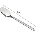thumbnail image 2 of MISSUNNY Stainless Steel Dessert Spoons, 6.7 Inches, 12-Piece, 2 of 4