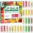 thumbnail image 1 of Bálsamo labial Dmsky Natural Bulk, paquete de 36 con vitamina E y aceite de coco, 1 of 7