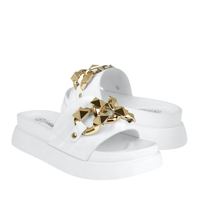 SANDALIAS DAMA FUROR 24025 SIMIPIEL BLANCO