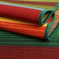 thumbnail image 4 of Unique Loom Outdoor Modern Collection Area Rug - Jaco (7' 1" Octagon Multi/Light Blue), 4 of 7