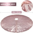thumbnail image 2 of MesaSe Sequined Christmas Tree Skirt  24-Inch Sequined Double-Layer Tree Cushion Christmas Tree Decoration  Double-Layer  Easy-To-Wear Christmas Tree Skirt, 2 of 6