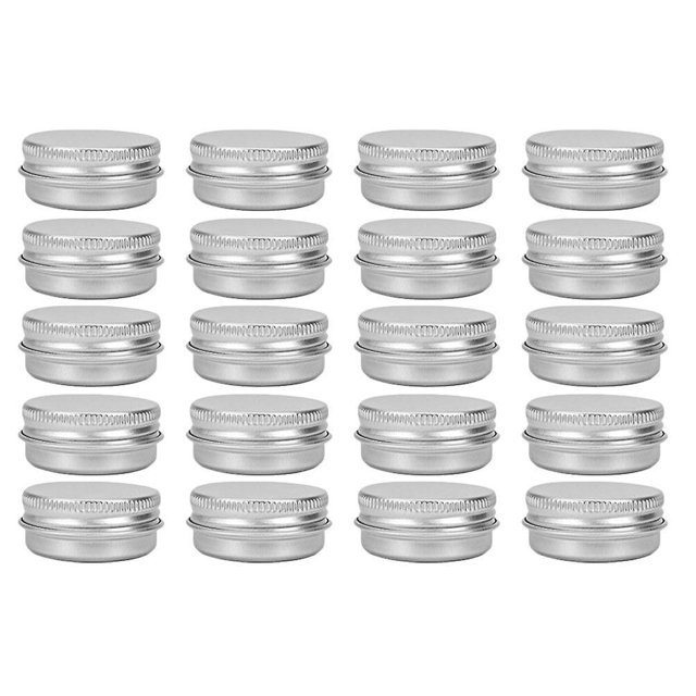 30 tapas de aluminio en espiral a prueba de fugas y seguras para tarros de crema de maquillaje para el hogar