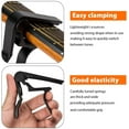 thumbnail image 3 of Guitar Capo, 2 Pack Quick Change Key Guitar Capo For Acoustic Electric Classical Guitar, Black, 3 of 7