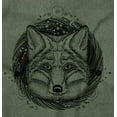 thumbnail image 2 of Spirit Wolf Pack Swirl Symbol Animal Men's Graphic T Shirt Tees Brisco Brands S, 2 of 6