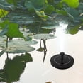 thumbnail image 3 of 3.5W LED Solar Fountain Pump with Colorful Gradient Light 1800mAh Battery 6 Nozzles Bird Bath, 3 of 8