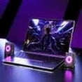 thumbnail image 4 of Elevate Your Audio, Ultra-Fast Charging: 6W Sound Driver 2.0 Stereo System, Automatic RGB Light Cycle, Easy To Use Plug and Play, Compact Design for Desk, Energy-Efficient Speakers, 4 of 7