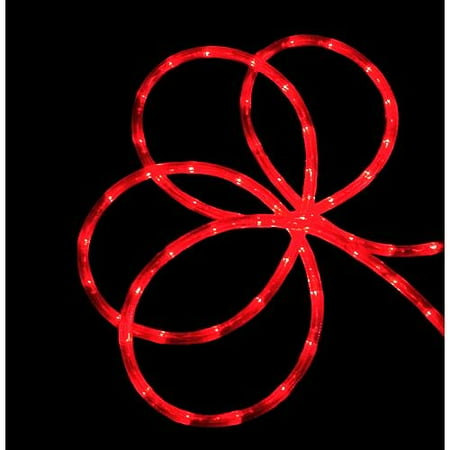 American Lighting Rope - 18' Red Indoor/Outdoor Christmas Rope Lights