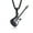 Black, variant on Guitar Pendant Necklace for Men-Stainless Steel Rock R&B Electric Guitar Bass Pendant Necklaces, Mens Guitar Chain Necklaces Cool Music Jewelry Gifts for Guitar Music Lovers