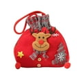 thumbnail image 1 of Bolsa de Regalo de Nochebuena, Diseño de La Navideña, Material Reutilizable y Lavable, Decoración Festiva para Fiestas, Perfecta para Navidad o Inauguración de La Casa, 1 Juego de Regalo, 1 of 2