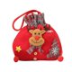 thumbnail image 1 of Xihbxyly Bolsa de Regalo de Nochebuena, Diseño de Tela Navideña, Material Reutilizable y Lavable, Decoración Festiva para Fiestas, Perfecta para Navidad o Inauguración de La Casa, 1 Juego de Bolsas d, 1 of 2