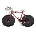 thumbnail image 1 of kusrkot Metal Diecast Toy Bike Model Dollhouse Miniature Ornament Decor Red, 1 of 9