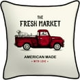 Mainstays Red Truck Outdoor Pillow