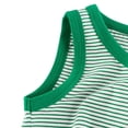 thumbnail image 4 of Girls Summer Crop Tank Tops 𝐘2k Striped Sleeveless Camisole Top Teen Girls Slim Fit Aesthetic Dance Toddler Boys Undershirts, 4 of 5