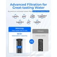 thumbnail image 5 of Waterdrop WD-FC-01 NSF Certified Basic Faucet Filter, 320-Gallon Carbon Fiber Faucet Filtration System, Tap Water Filter, Reduces 94.2% Chlorine, Bad Taste and Odor with One Filter, 5 of 9
