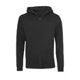 thumbnail image 1 of Build Your Brand Mens Plain Full Zip Hoodie, 1 of 2