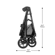 Evenflo Omni Signature Travel System with LiteMax Infant Car Seat, Coastal Coffee