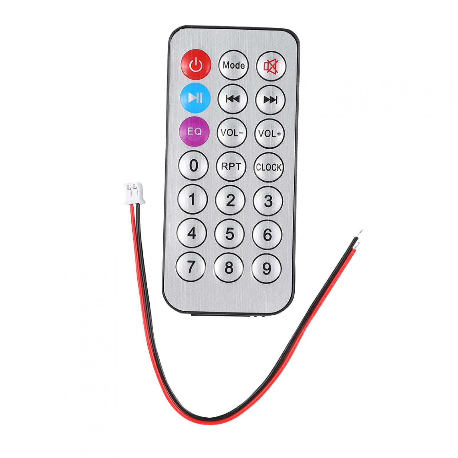 Wireless Bluetooth Speaker DIY Electronics Kit Portable Stereo Audio Power Amplifier Pack with Remote Control Transparent Shell for Maker Projects 3W Mini Sound Box
