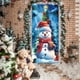 thumbnail image 1 of Linnome 35x71 Inch Santa Claus Door Decoration, Christmas Pattern Door Cover for Indoor Outdoor Use, Holiday Decor, 1 of 6