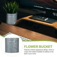 thumbnail image 2 of Tin Flower Pot Flowerpot Dried Flowers Retro Unique Plants Outdoor Home Decor Creative Bucket 4 Pcs, 2 of 6