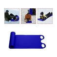 thumbnail image 4 of Beach Snow Slider Mat, Flexible Snow Sled Flying Carpet, Roll up Sleds Adults 35" Lightweight Plastic Snowboard Sled Dark Blue, 4 of 4