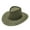 Army Green, variant on Cowboy Hat Western Beach Sun Hat Cowboy Hat with String Women's Hats for Men's Caps for Men Brown One Size