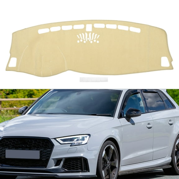 Interior Dash Cover for KIA Sportage 2017-2022 Non-Slip Dashboard Carpet Mat Polyester Silicone