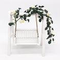 thumbnail image 1 of 1:12 Mini Cadra De Casa De Muñecas, Escena De Jardín Cordete Swing Swing Decorativo Long Bouquet Para Niños Pequeños, 1 of 7