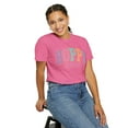 thumbnail image 6 of Retro Hoppy Easter Bunny Comfort Colors Women's Shirt, Easter T-shirt, 6 of 6