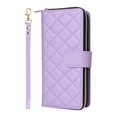 thumbnail image 3 of Compatible for Samsung Galaxy S23 Plus Wallet Case, Crossbody Strap PU Leather Folio Phone Cover, Zipper Handbag Purse with Card Holder Lanyard Flip Stand for Samsung Galaxy S23 Plus, Purple, 3 of 10