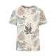 thumbnail image 4 of Blusas de Manga Corta para las Mujeres Cuello de Muñeca Lindo Lino Algodón, Impreso Suelto Camiseta para el Uso Casual, Diario Y de Verano, 4 of 8
