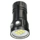 thumbnail image 1 of Linterna de buceo LED IPX8 impermeable luz de relleno para fotografía subacuática al aire libre con 7 modos de iluminación linterna de buceo subacuática de 80 m fotografía Anggrek Otros, 1 of 8