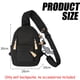 thumbnail image 4 of Bolso de pecho informal de tendencia de mensajero, bolso de hombro deportivo multifuncional que combina con todo, 4 of 5