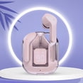 thumbnail image 3 of Auriculares inalámbricos Auriculares digitales transparentes 5.3 compatibles con Bluetooth (rosa) Ndcxsfigh Para estrenar, 3 of 5