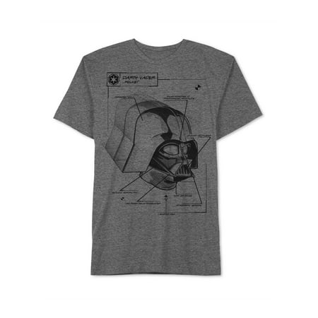 - Jem Mens Darth Vader Blueprint Graphic T-Shirt