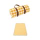 thumbnail image 4 of Esterilla de picnic impermeable de cuero grueso para exteriores, con correa de mano incluida, portátil para playa, ideal para acampar y hacer senderismo, ideal para viajes, superficie, 4 of 9