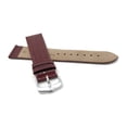 thumbnail image 4 of 20mm Slim, Glossy, Womens' Leather Watch Band Strap, 4 of 7