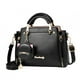 thumbnail image 1 of Bolsos cruzados Moda Cuero Mujer Lindo Gato Bolsos Totes con Monedero Negro, 1 of 6